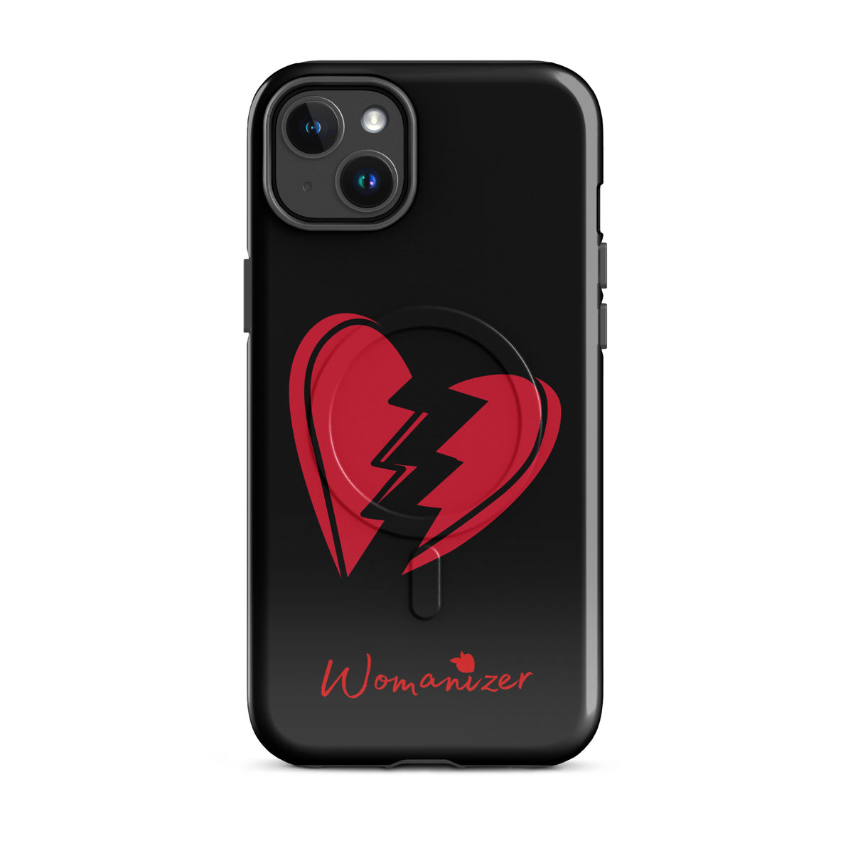 tsgabrielle® • Womanizer • Snap Case Compatible with iPhone® • Latest Models • Black • iPhone 14 Plus Black Gloss