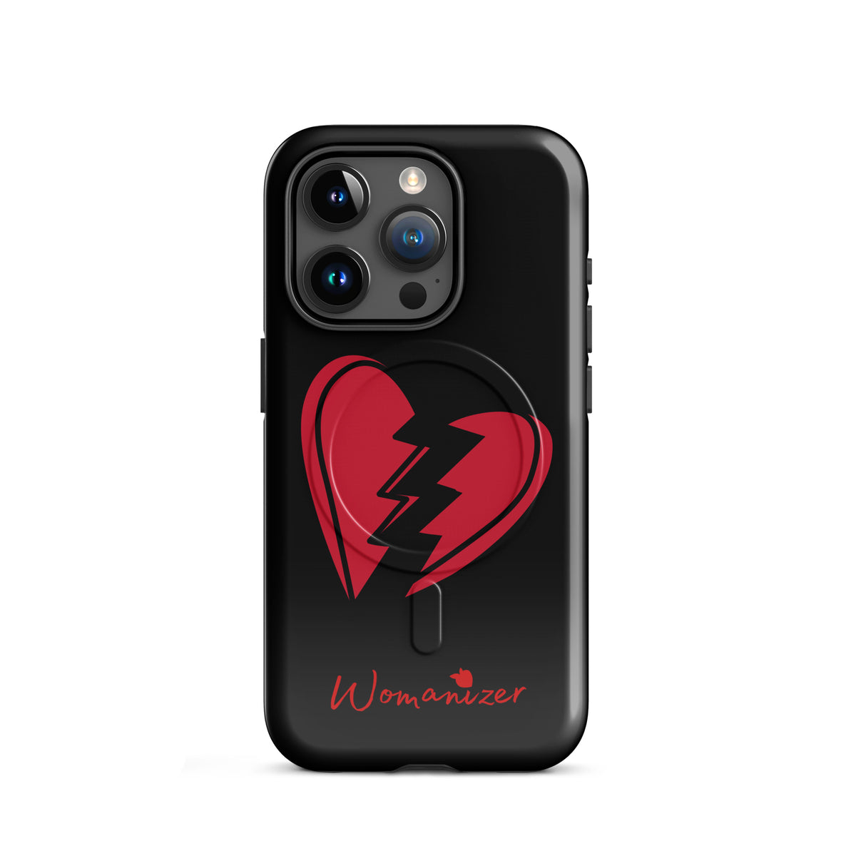 tsgabrielle® • Womanizer • Snap Case Compatible with iPhone® • Latest Models • Black • iPhone 15 Pro Black Gloss