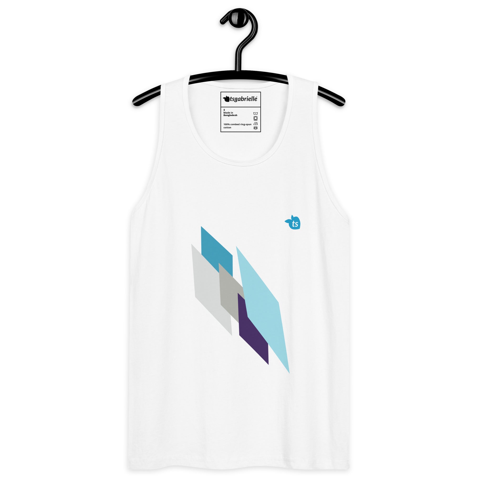 tsgabrielle® • For Him 👔 • Crystal Skies • Premium Tank Top •