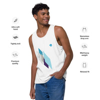 tsgabrielle® • For Him 👔 • Crystal Skies • Premium Tank Top •