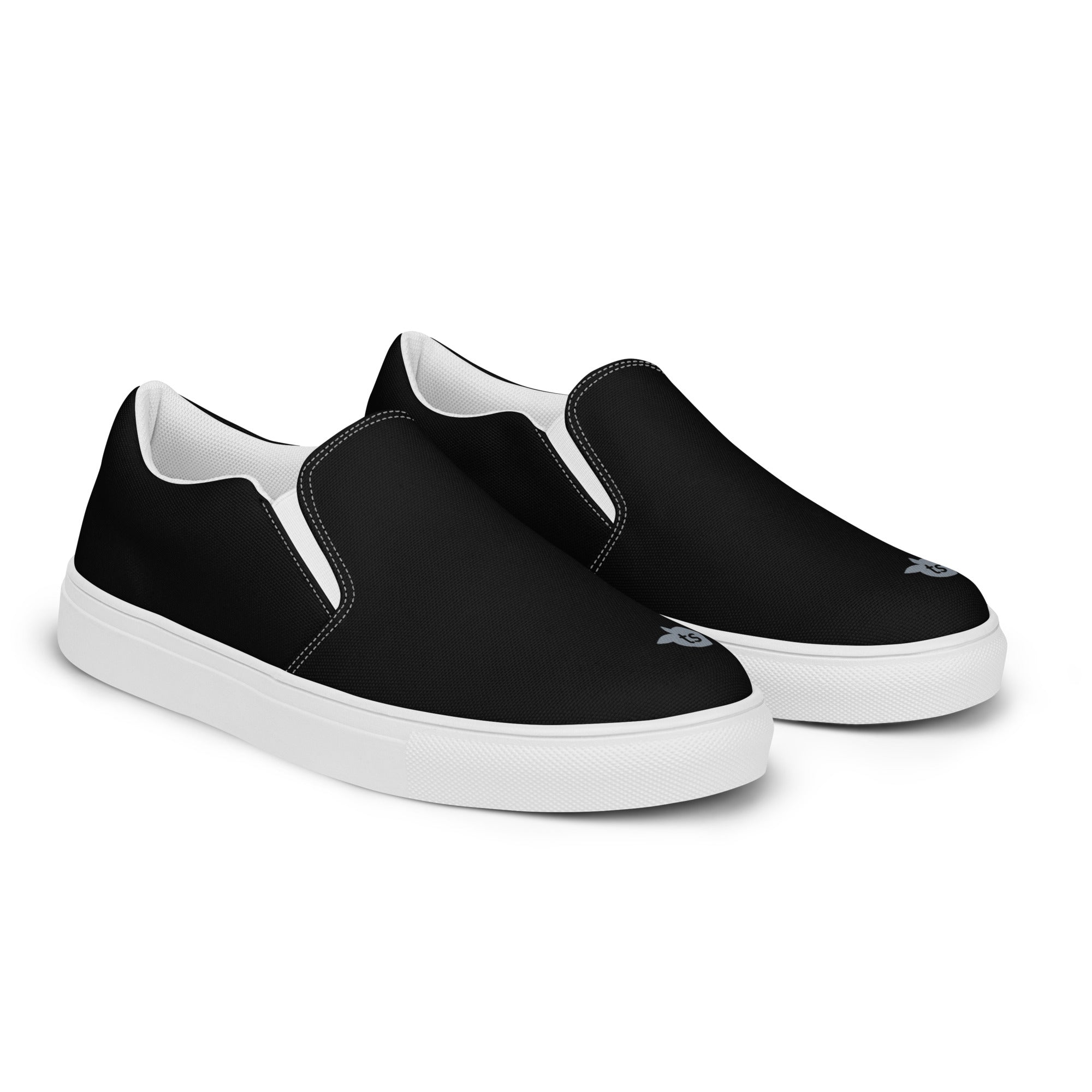 tsgabrielle® • For Him 👔 • Slip-On Canvas Shoes • Black •
