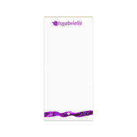 tsgabrielle® • Notepad • White • 3 Sizes •