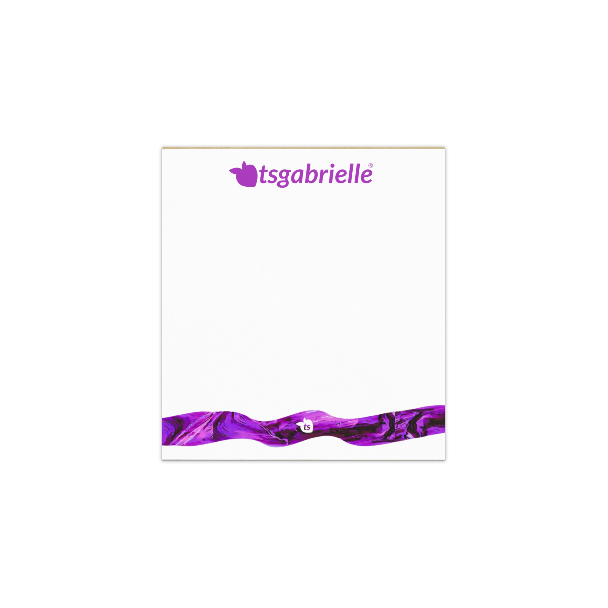 tsgabrielle® • Notepad • White • 3 Sizes •