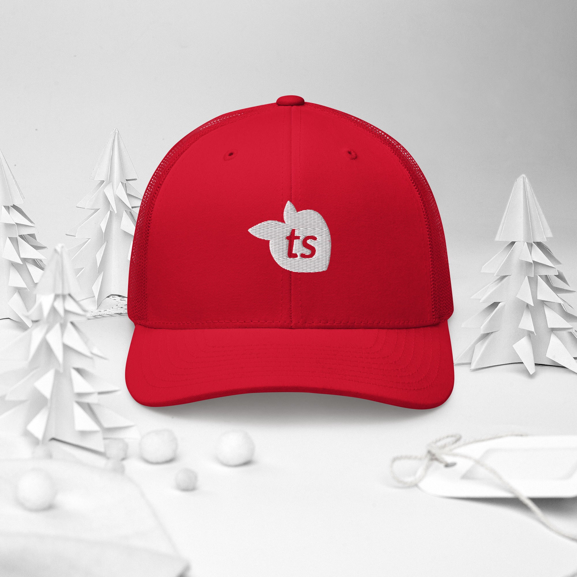 tsgabrielle® • Trucker Cap • Red •