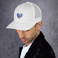 tsgabrielle® • TransLove • Casquette Trucker • Blanche 