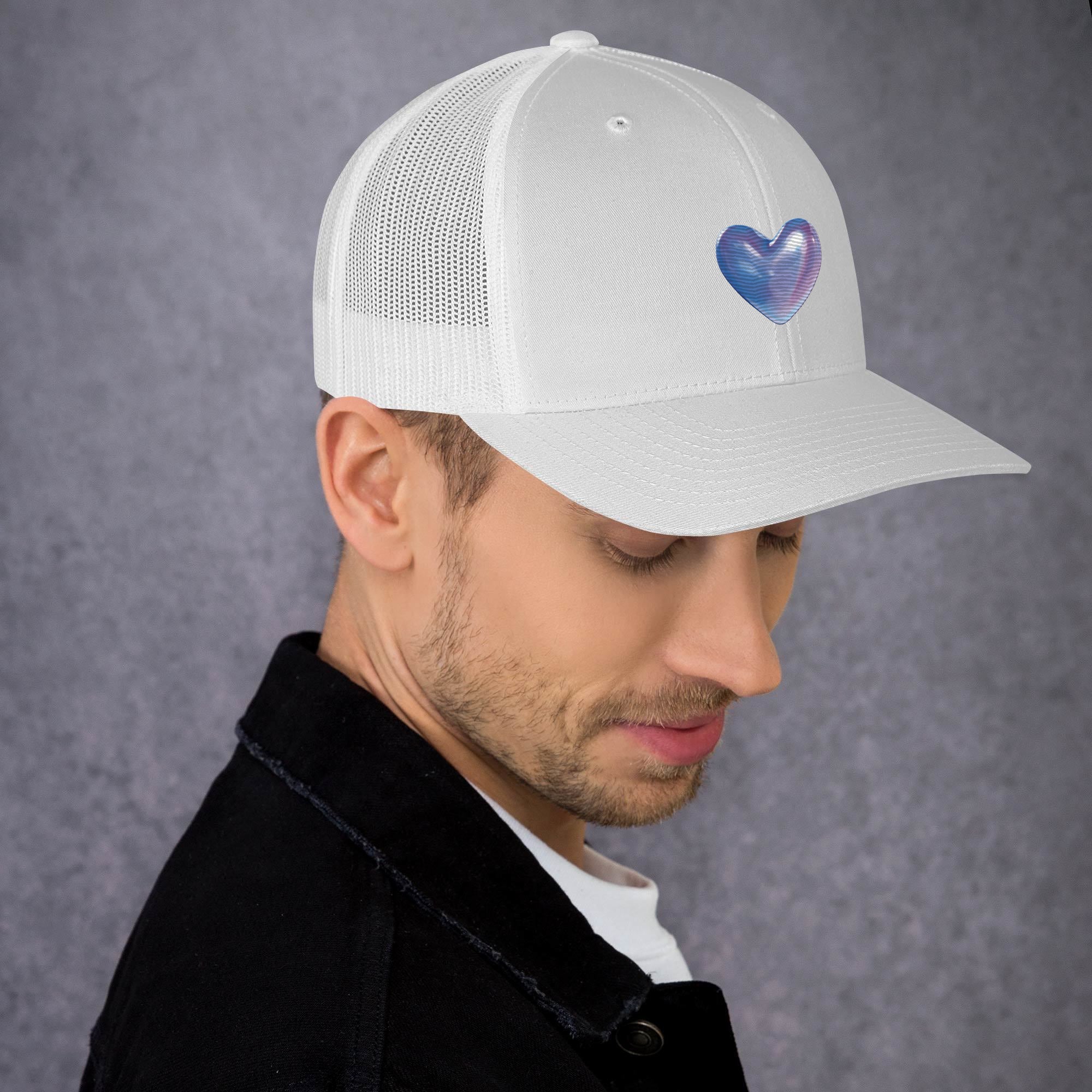tsgabrielle® • TransLove • Casquette Trucker • Blanche 