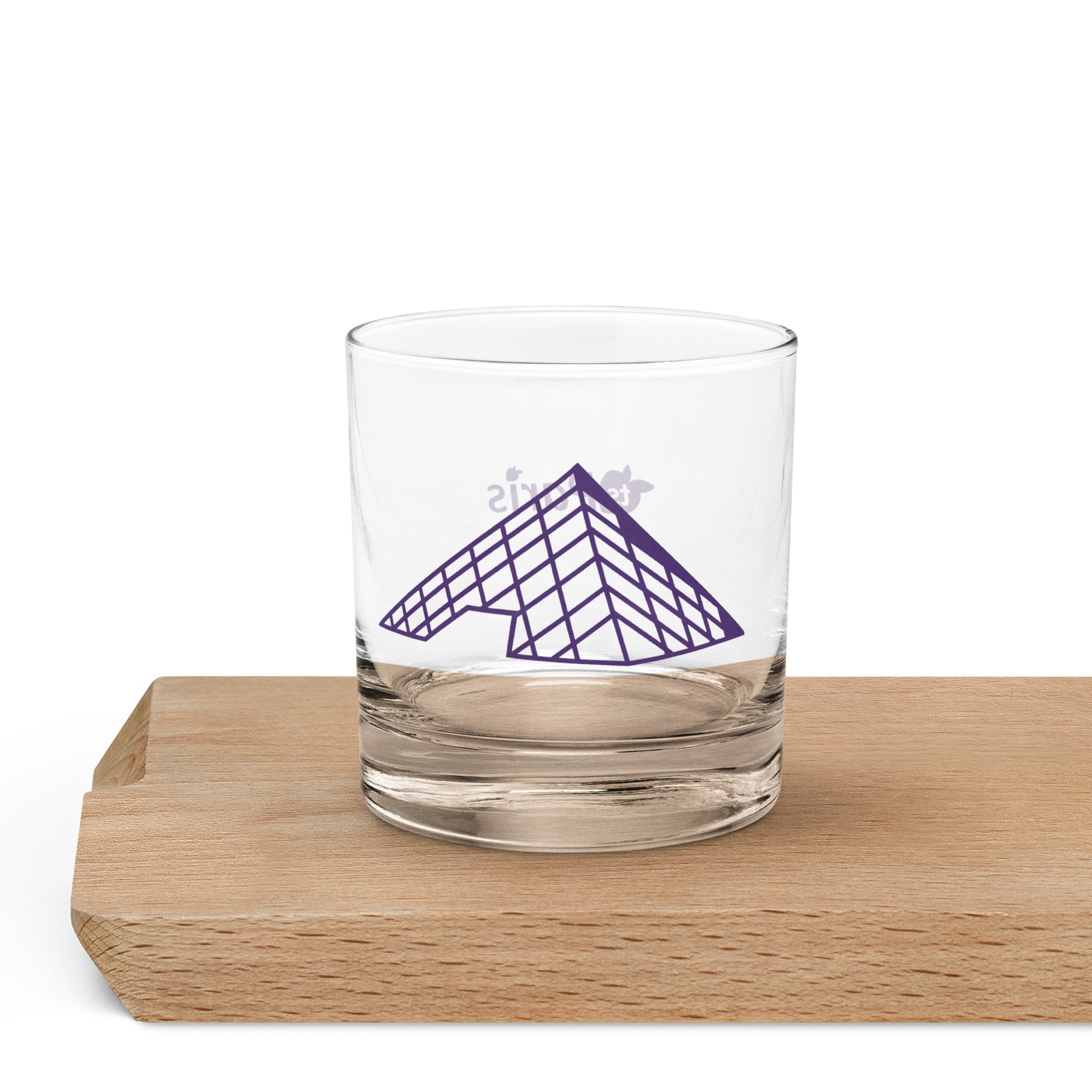 tsgabrielle® • Paris - La Pyramide du Louvre • Verre à whisky • 311 ml