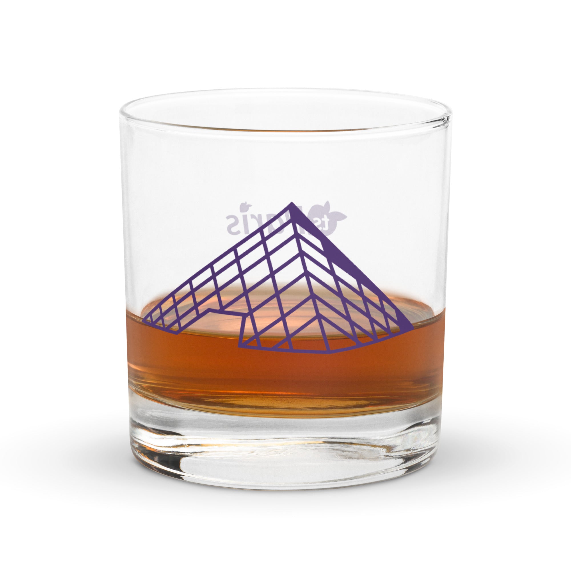 tsgabrielle® • Paris - La Pyramide du Louvre • Verre à whisky • 311 ml