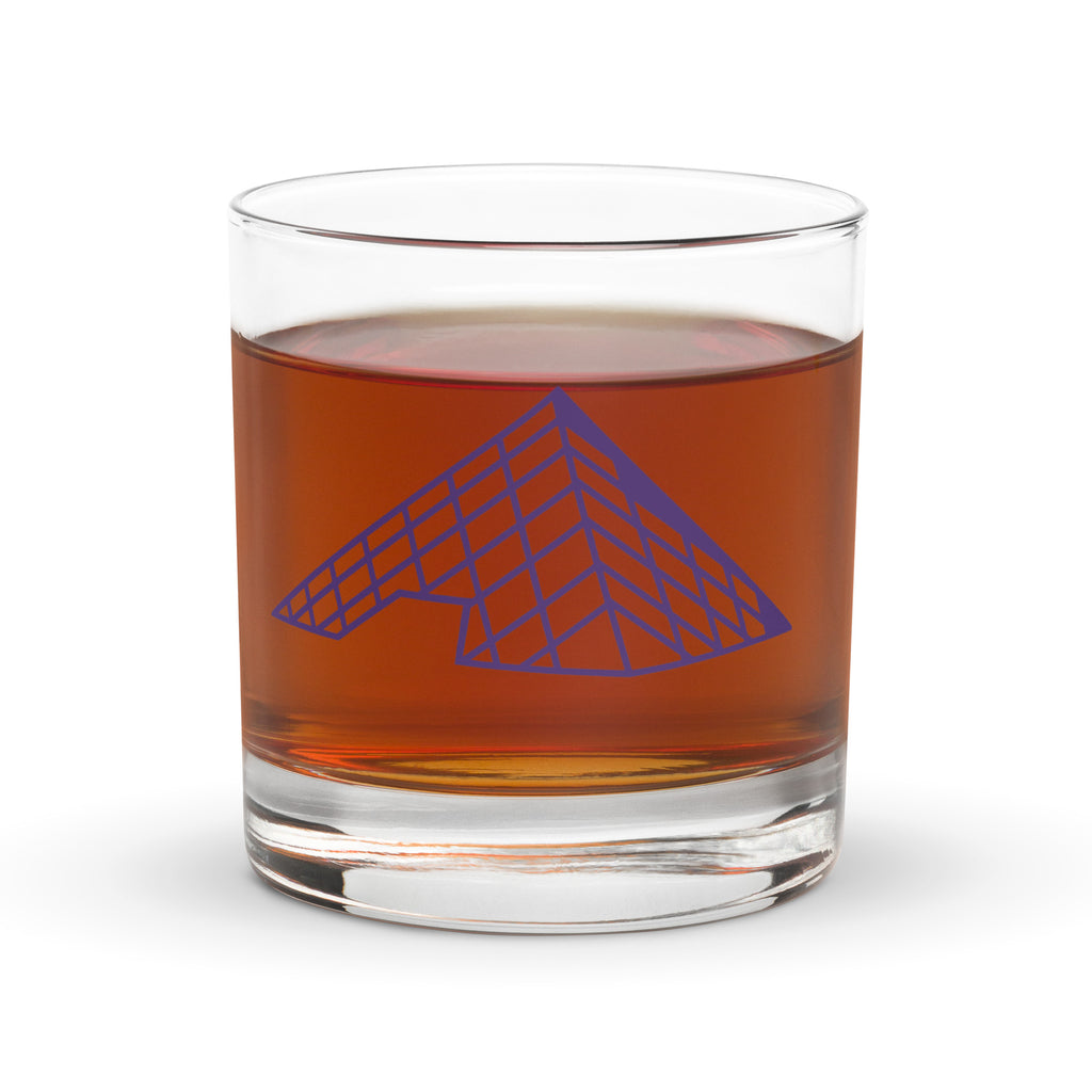 tsgabrielle® • Paris – Die Louvre-Pyramide • Whiskyglas • 311 ml