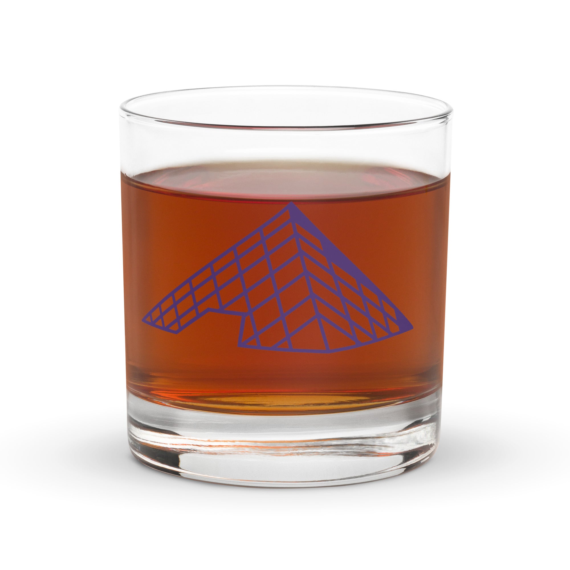 tsgabrielle® • Paris - La Pyramide du Louvre • Verre à whisky • 311 ml