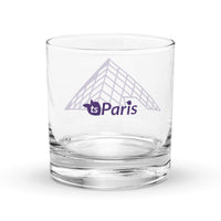 tsgabrielle® • Paris - La Pyramide du Louvre • Verre à whisky • 311 ml