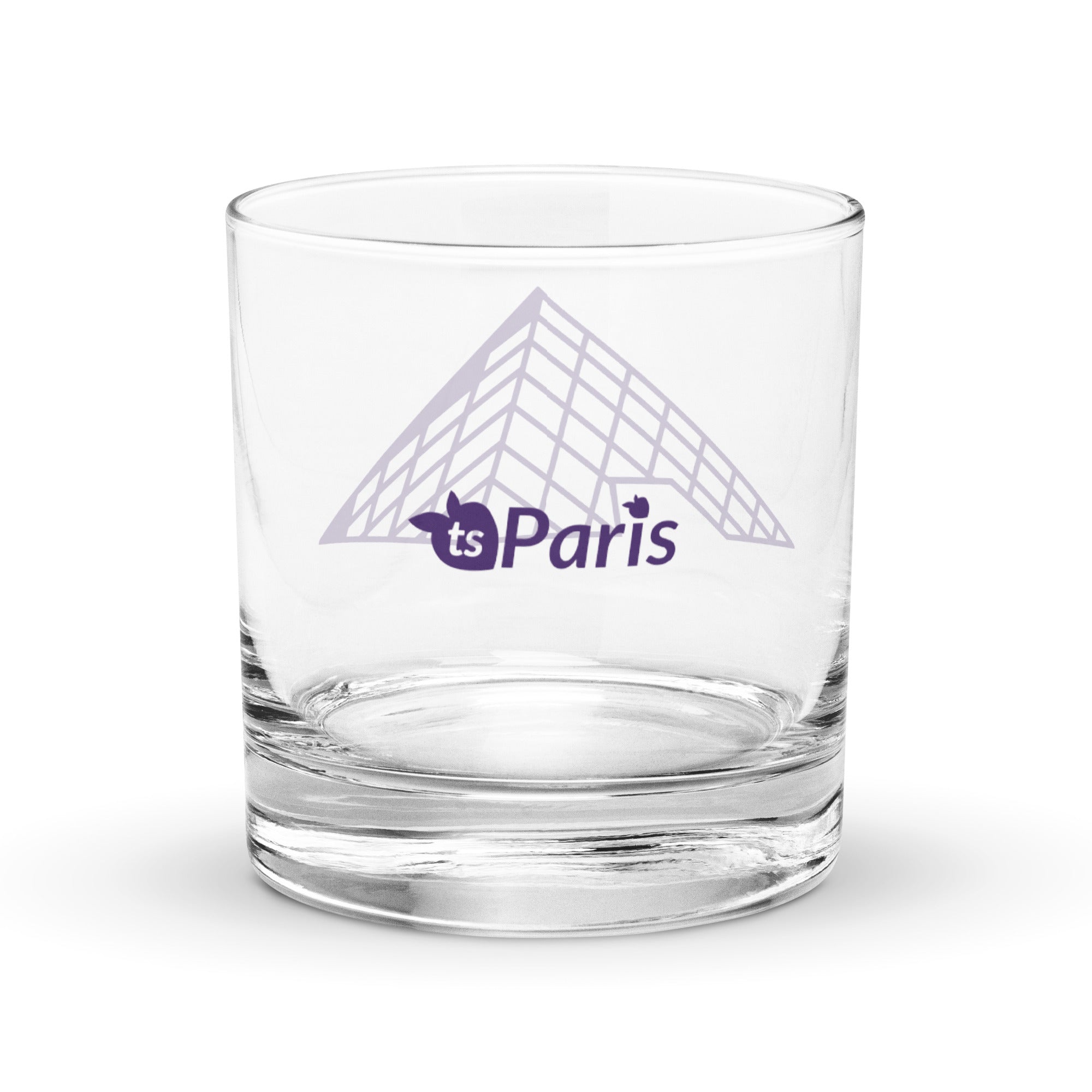 tsgabrielle® • Paris - La Pyramide du Louvre • Verre à whisky • 311 ml