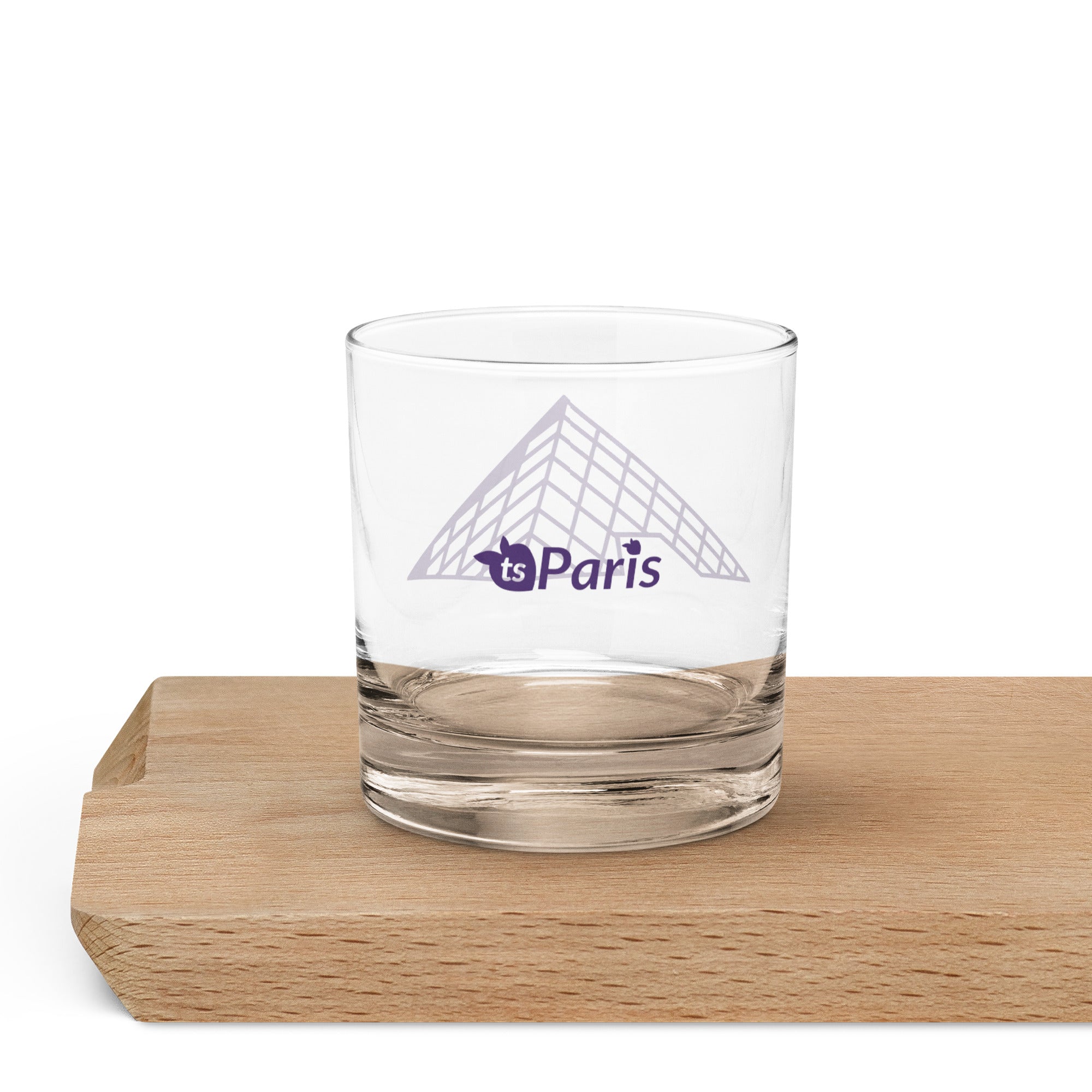 tsgabrielle® • Paris – Die Louvre-Pyramide • Whiskyglas • 311 ml