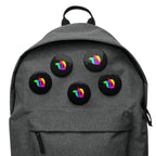 tsgabrielle® • Pride 25 • Set of 5 Pin Buttons • Black