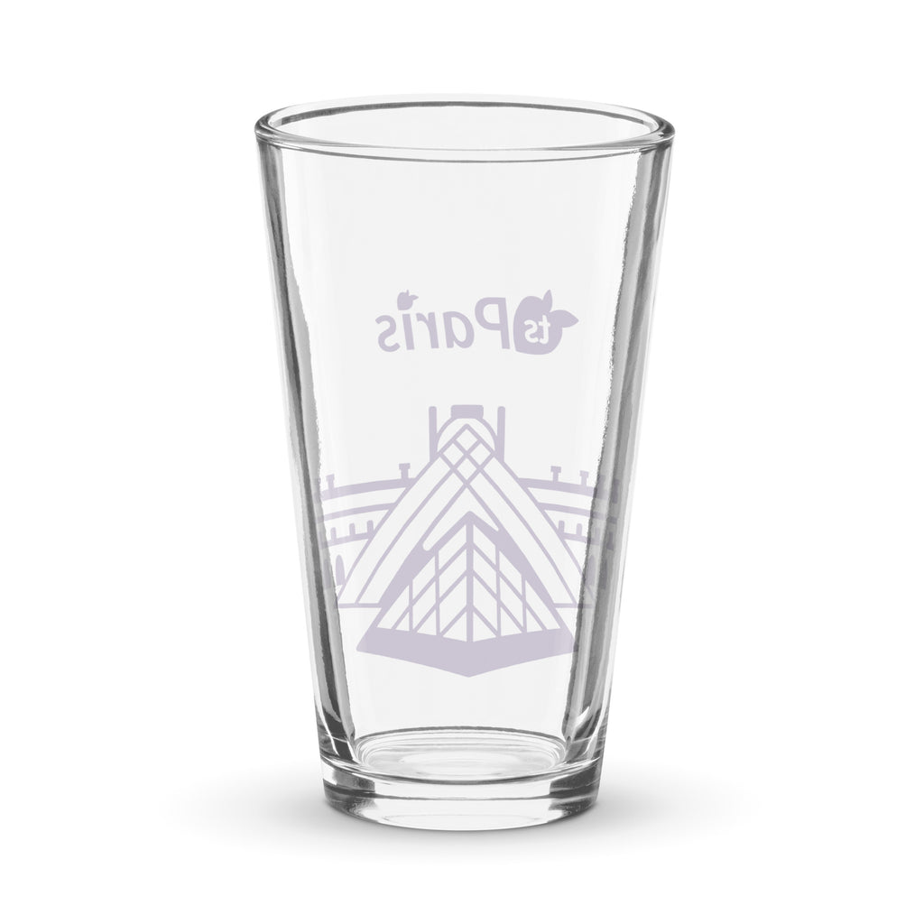 tsgabrielle® • Paris – Die Louvre-Pyramide • Shaker-Pintglas • 473 ml