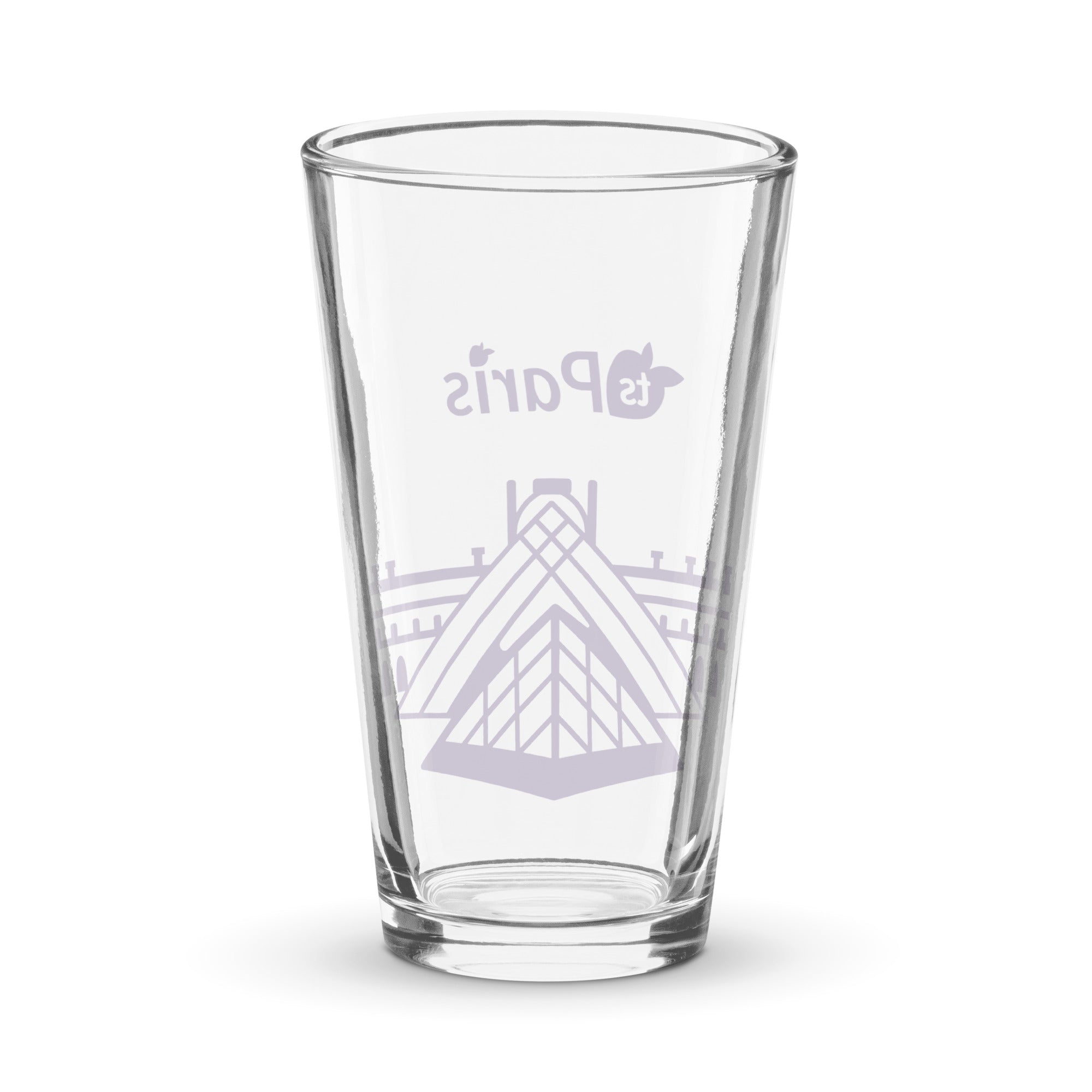 tsgabrielle® • Paris – Die Louvre-Pyramide • Shaker-Pintglas • 473 ml