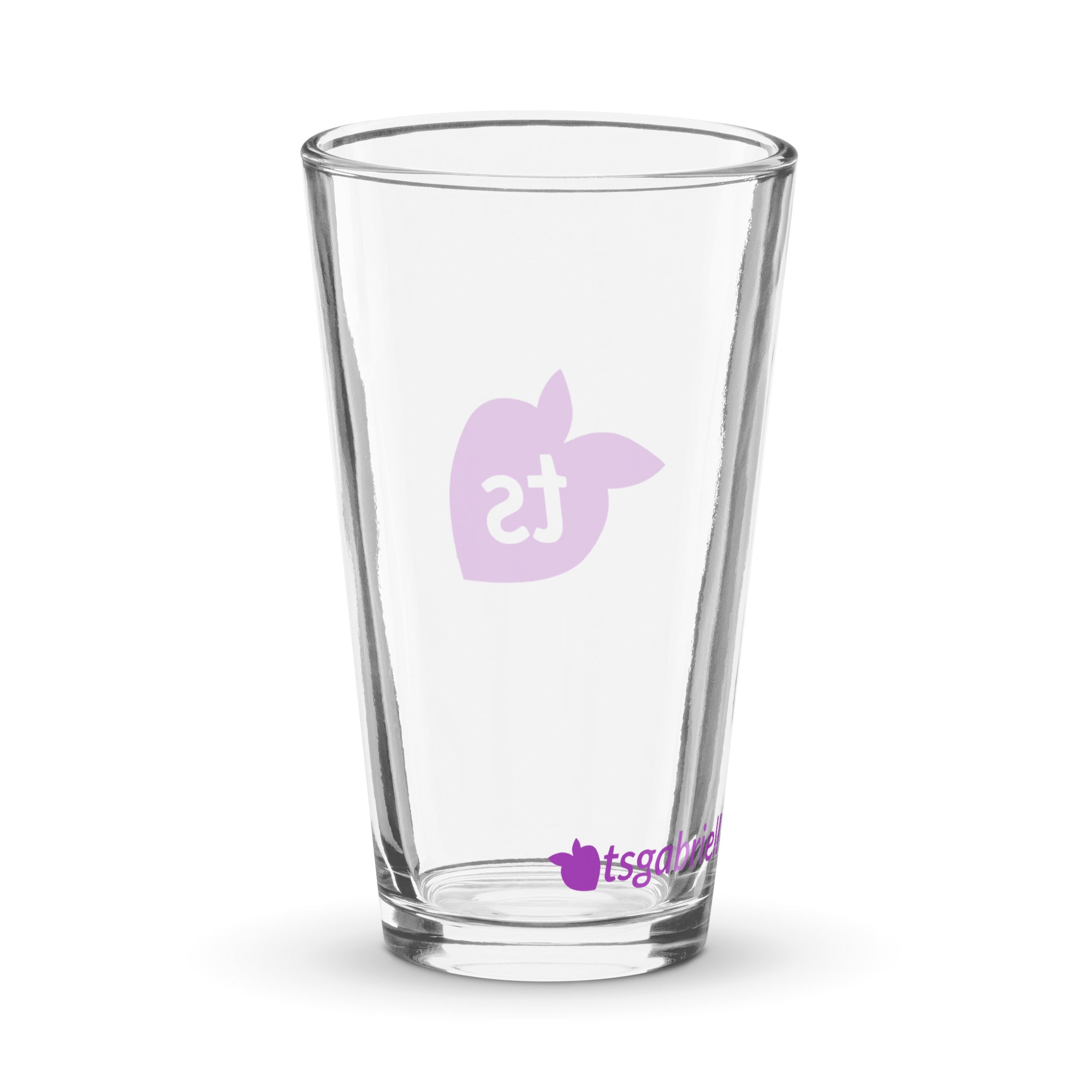 tsgabrielle® • Shaker Pint Glass • 16 oz •