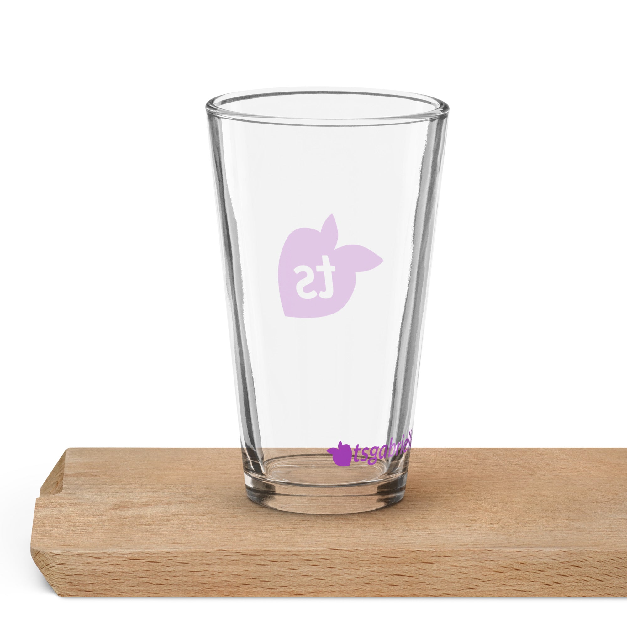 tsgabrielle® • Shaker Pint Glass • 16 oz •