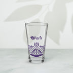 tsgabrielle® • Paris – Die Louvre-Pyramide • Shaker-Pintglas • 473 ml