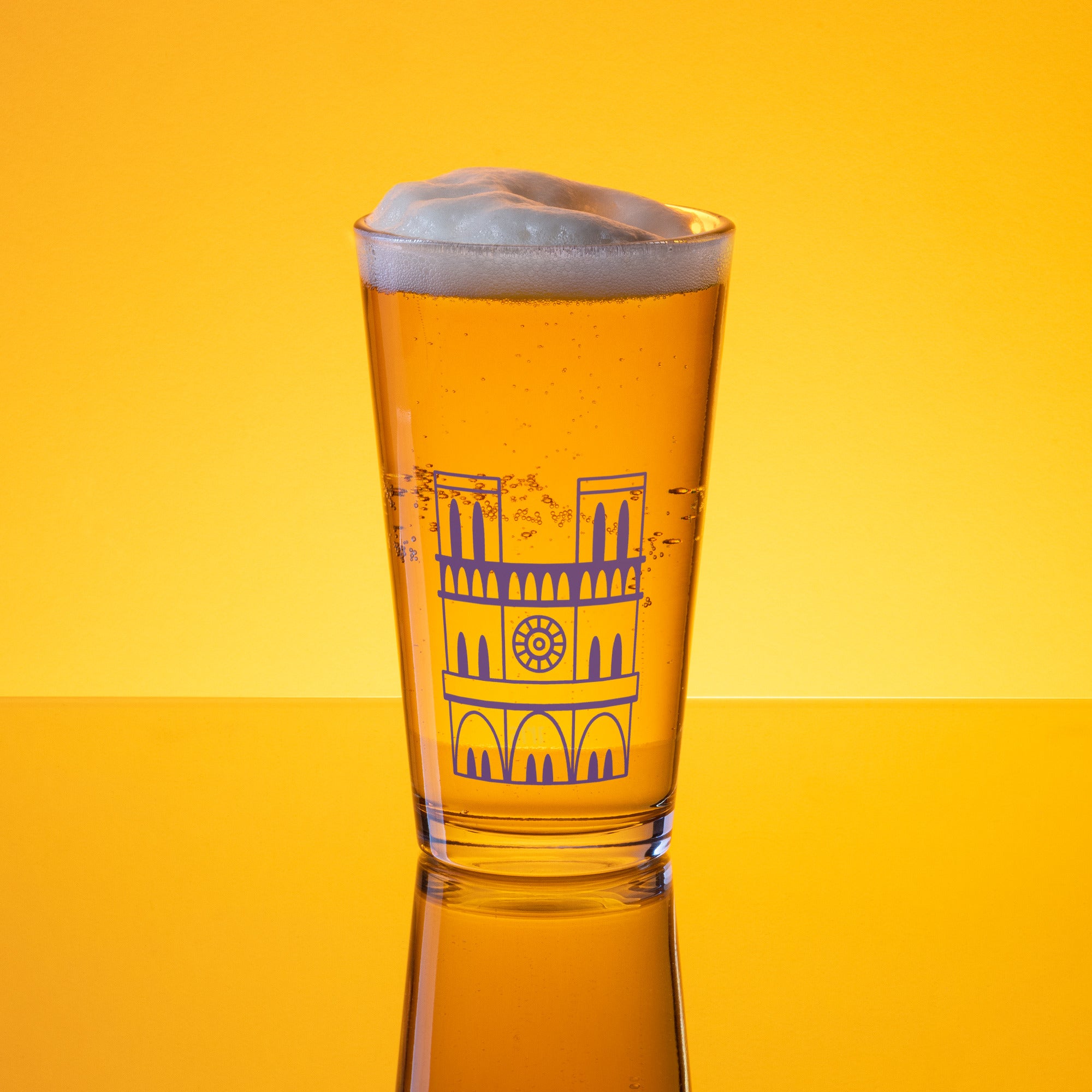 tsgabrielle® • Paris - Kathedrale Notre-Dame • Shaker-Pintglas • 473 ml