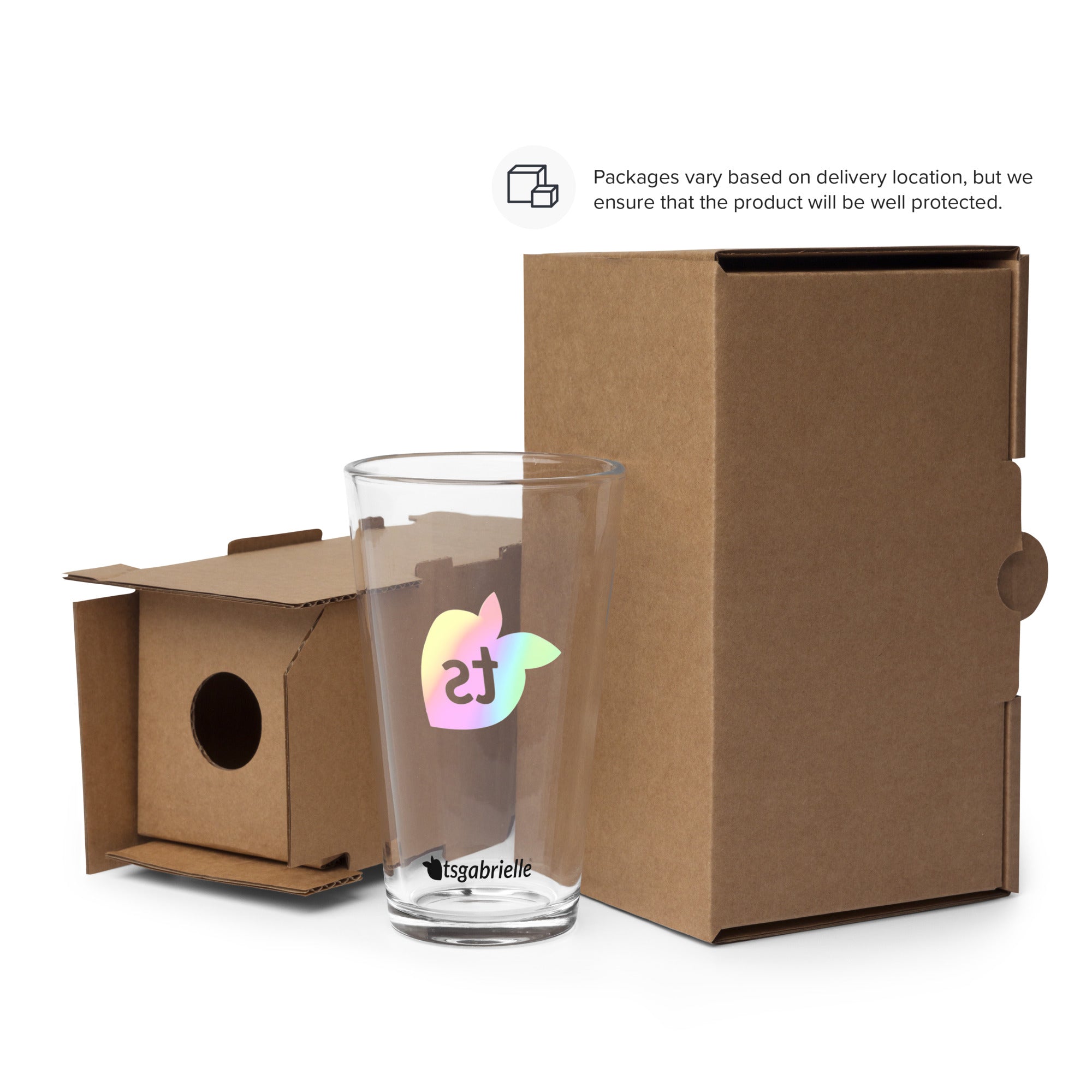 tsgabrielle® • Stolz 25 • Shaker-Pintglas • 473 ml