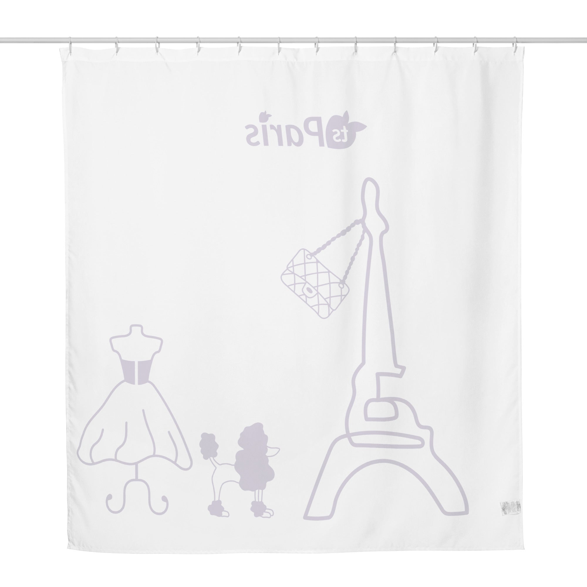 tsgabrielle® • Paris - Fashion Week • Shower Curtain •