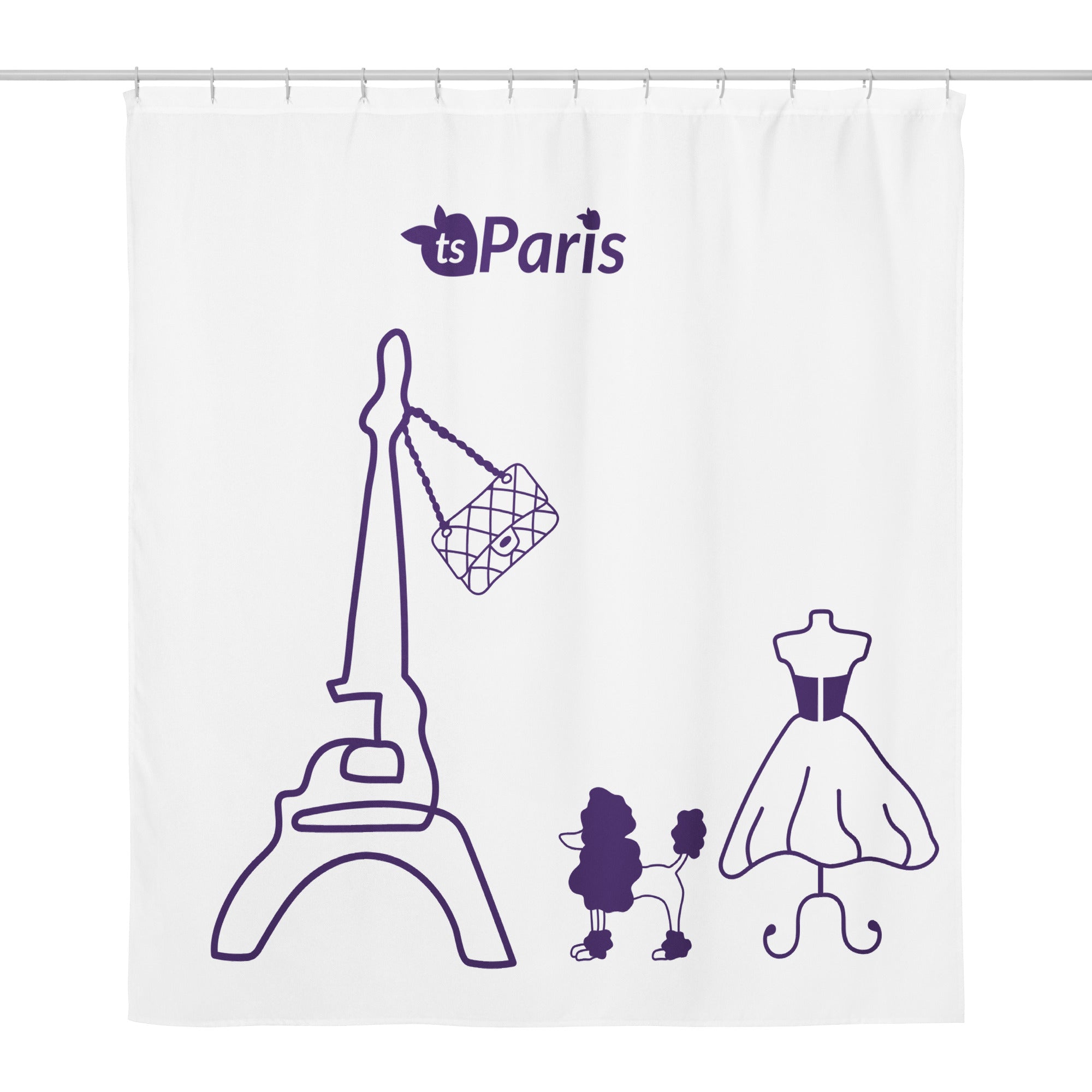tsgabrielle® • Paris - Fashion Week • Duschvorhang