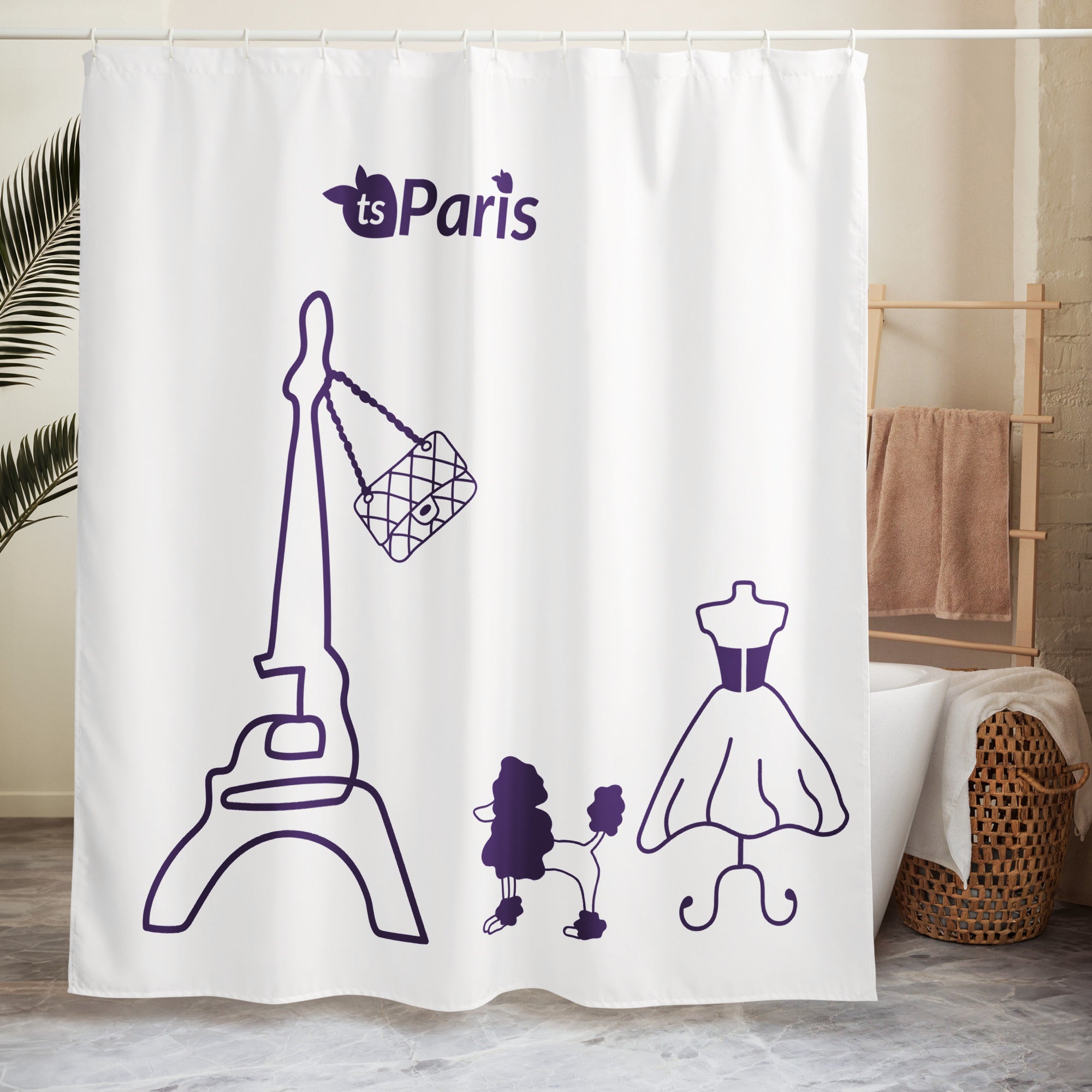 tsgabrielle® • Paris - Fashion Week • Duschvorhang