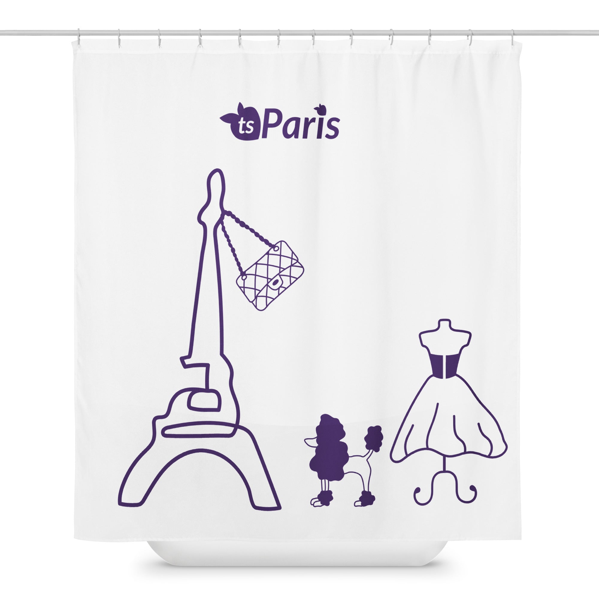 tsgabrielle® • Paris - Fashion Week • Duschvorhang
