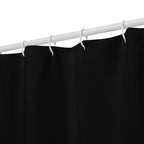 385 - tsgabrielle® • Flamant Rose • Duschvorhang • Schwarz • 180 x 188 cm