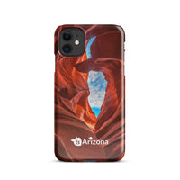 tsgabrielle® • Arizona - Lower Antelope Canyon • Snap Case Compatible with iPhone® • Latest Models • iPhone 11 Back cover Both sides