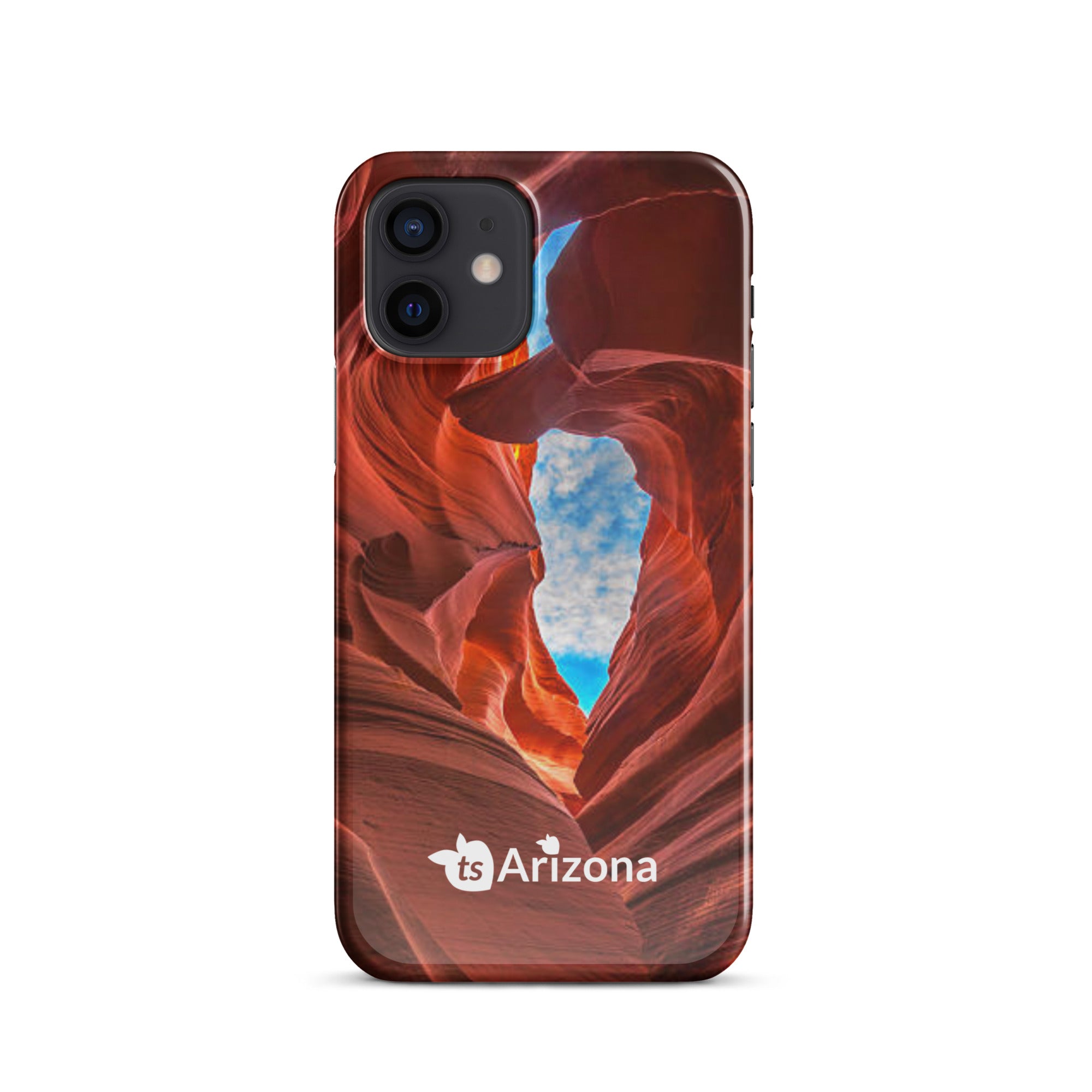 tsgabrielle® • Arizona - Lower Antelope Canyon • Snap Case Compatible with iPhone® • Latest Models • iPhone 12 Back cover Both sides