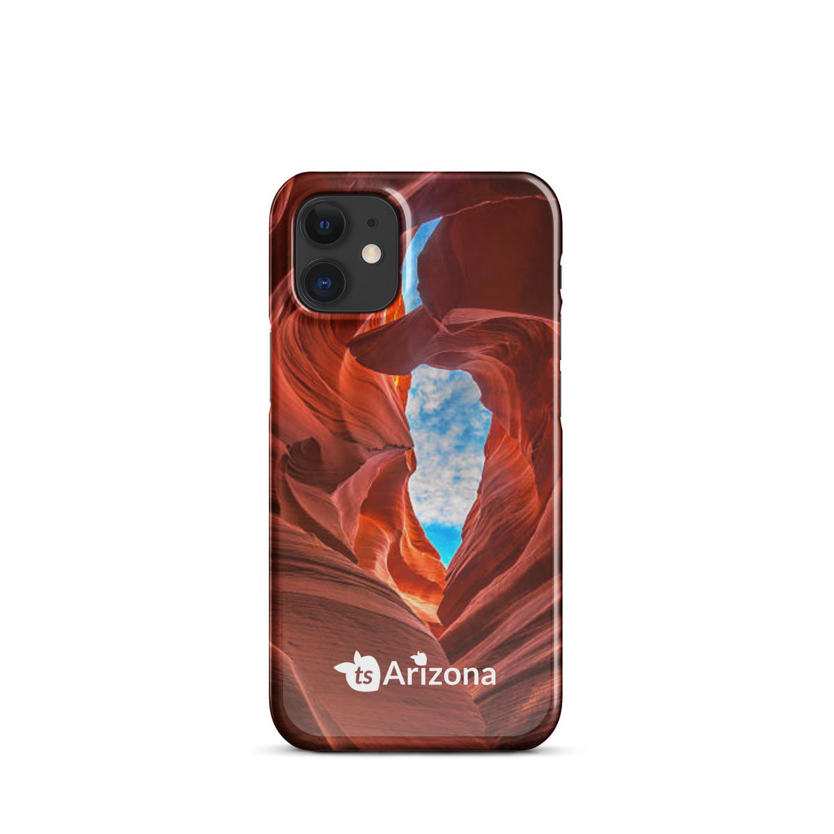 tsgabrielle® • Arizona - Lower Antelope Canyon • Snap Case Compatible with iPhone® • Latest Models • iPhone 12 Mini Back cover Both sides