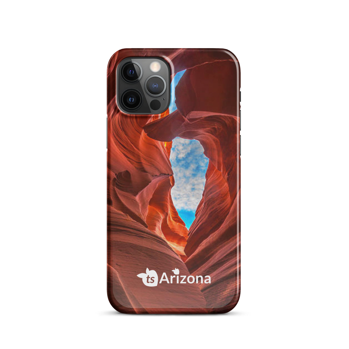 tsgabrielle® • Arizona - Lower Antelope Canyon • Snap Case Compatible with iPhone® • Latest Models • iPhone 12 Pro Back cover Both sides
