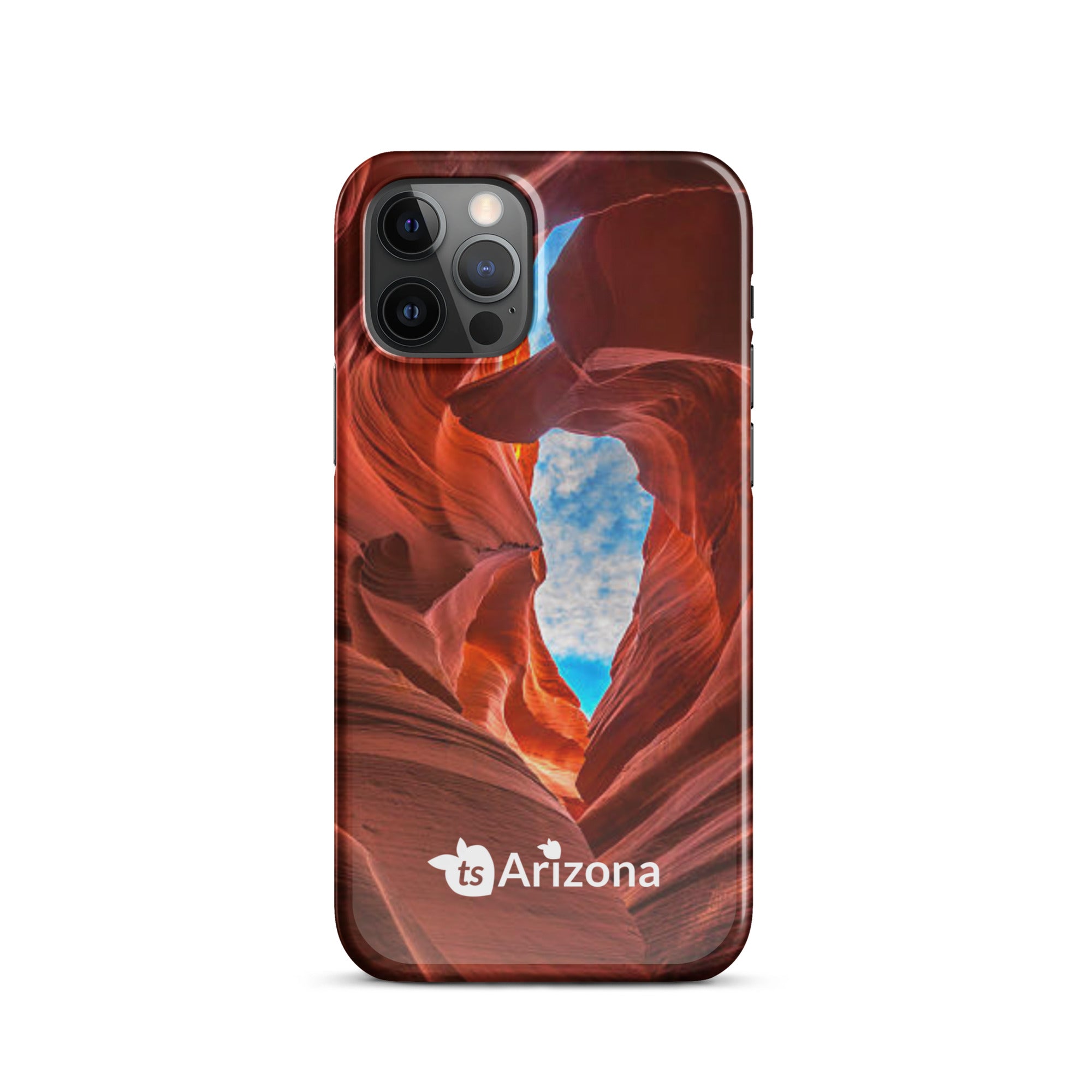 tsgabrielle® • Arizona - Lower Antelope Canyon • Snap Case Compatible with iPhone® • Latest Models • iPhone 12 Pro Back cover Both sides