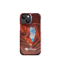tsgabrielle® • Arizona - Lower Antelope Canyon • Snap Case Compatible with iPhone® • Latest Models • iPhone 13 Mini Back cover Both sides