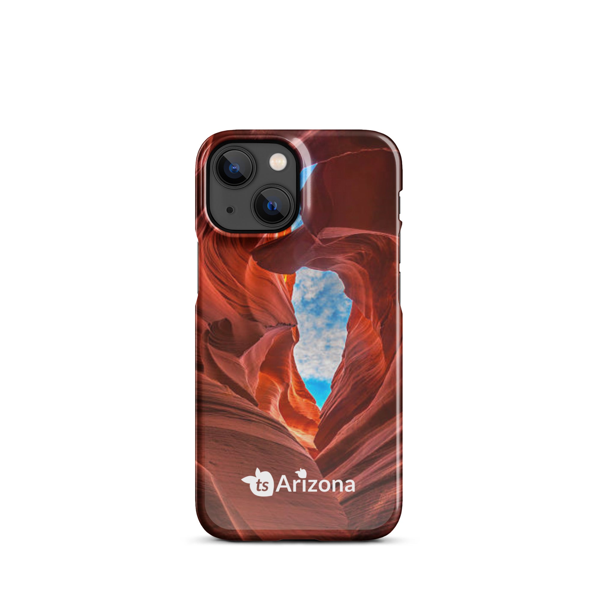 tsgabrielle® • Arizona - Lower Antelope Canyon • Snap Case Compatible with iPhone® • Latest Models • iPhone 13 Mini Back cover Both sides