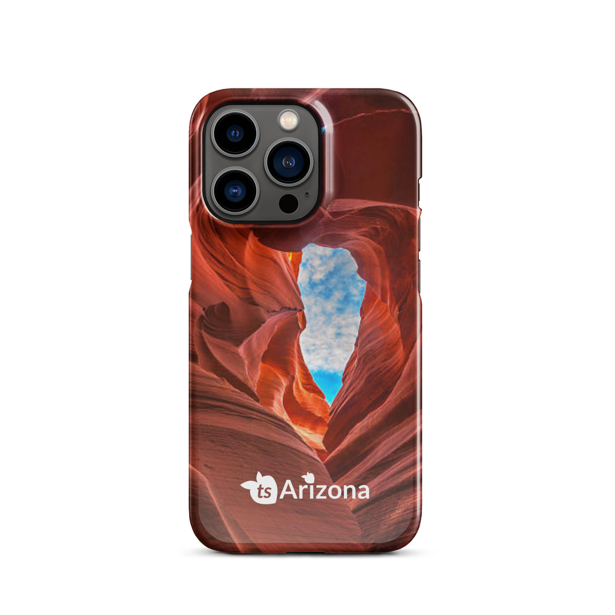 tsgabrielle® • Arizona - Lower Antelope Canyon • Snap Case Compatible with iPhone® • Latest Models • iPhone 13 Pro Back cover Both sides