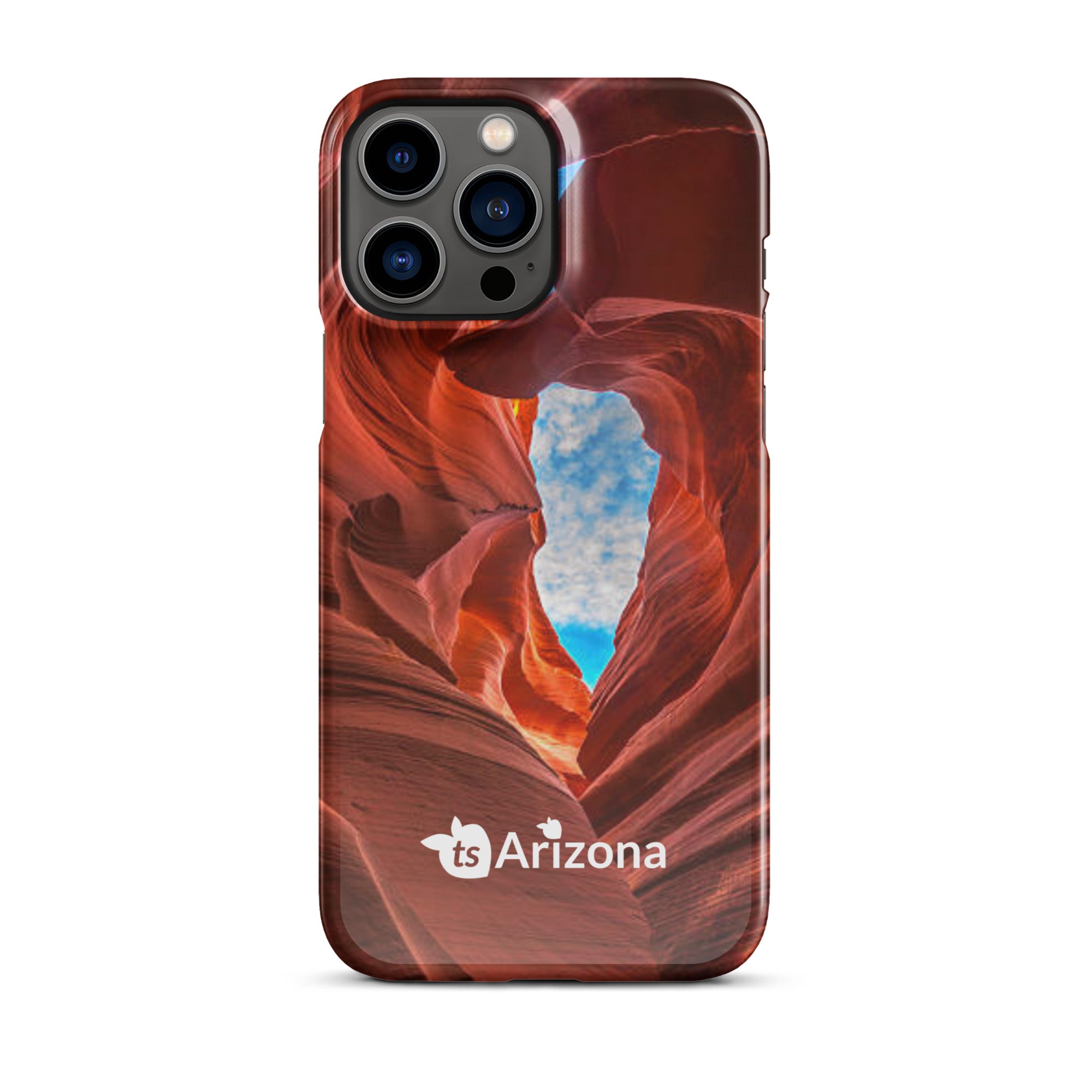 tsgabrielle® • Arizona - Lower Antelope Canyon • Snap Case Compatible with iPhone® • Latest Models • iPhone 13 Pro Max Back cover Both sides