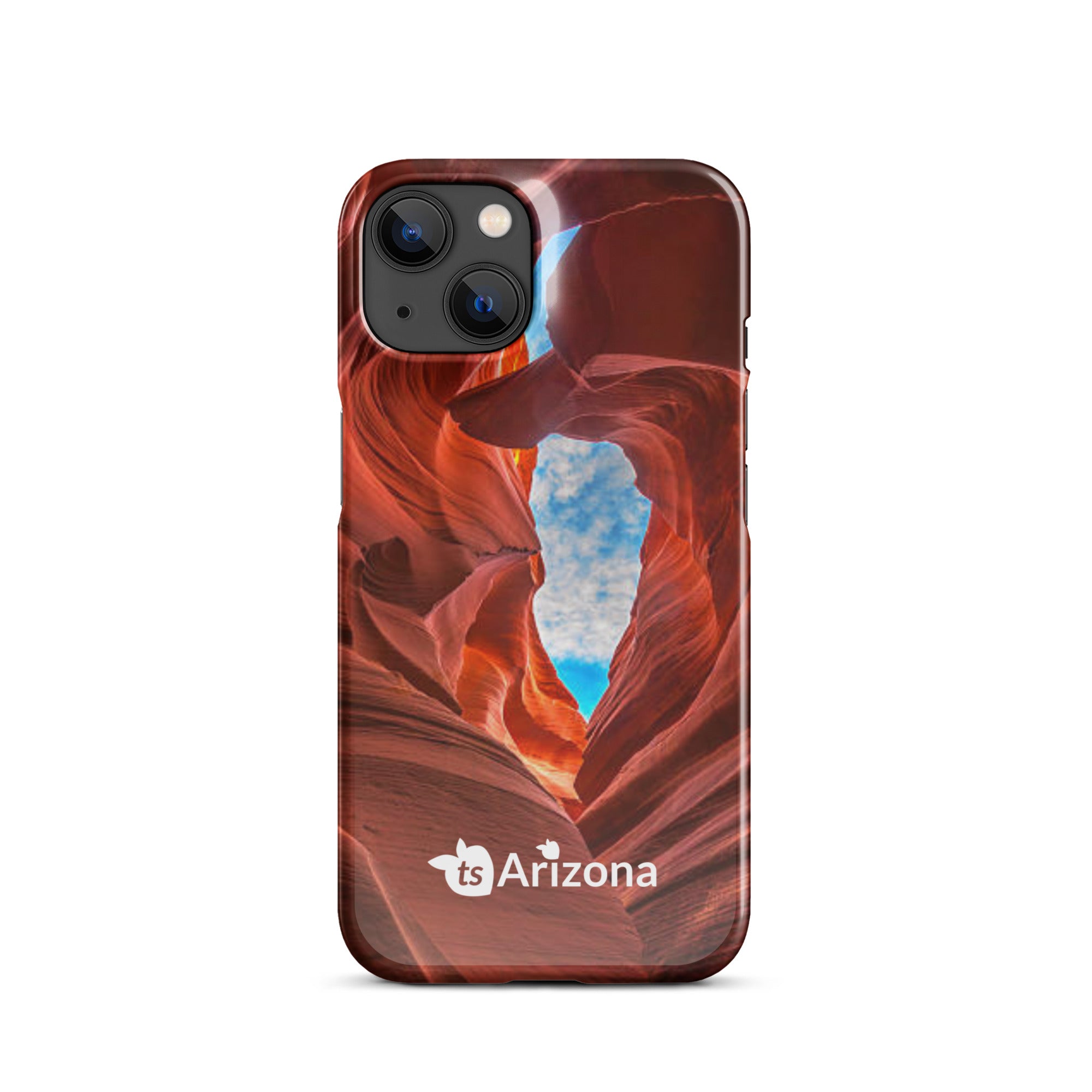 tsgabrielle® • Arizona - Lower Antelope Canyon • Snap Case Compatible with iPhone® • Latest Models • iPhone 14 Back cover Both sides