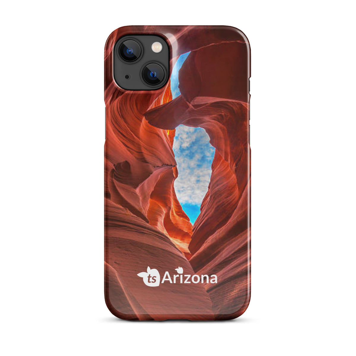 tsgabrielle® • Arizona - Lower Antelope Canyon • Snap Case Compatible with iPhone® • Latest Models • iPhone 14 Plus Back cover Both sides