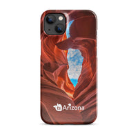 tsgabrielle® • Arizona - Lower Antelope Canyon • Snap Case Compatible with iPhone® • Latest Models • iPhone 14 Plus Back cover Both sides