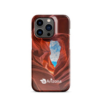 tsgabrielle® • Arizona - Lower Antelope Canyon • Snap Case Compatible with iPhone® • Latest Models • iPhone 14 Pro Back cover Both sides