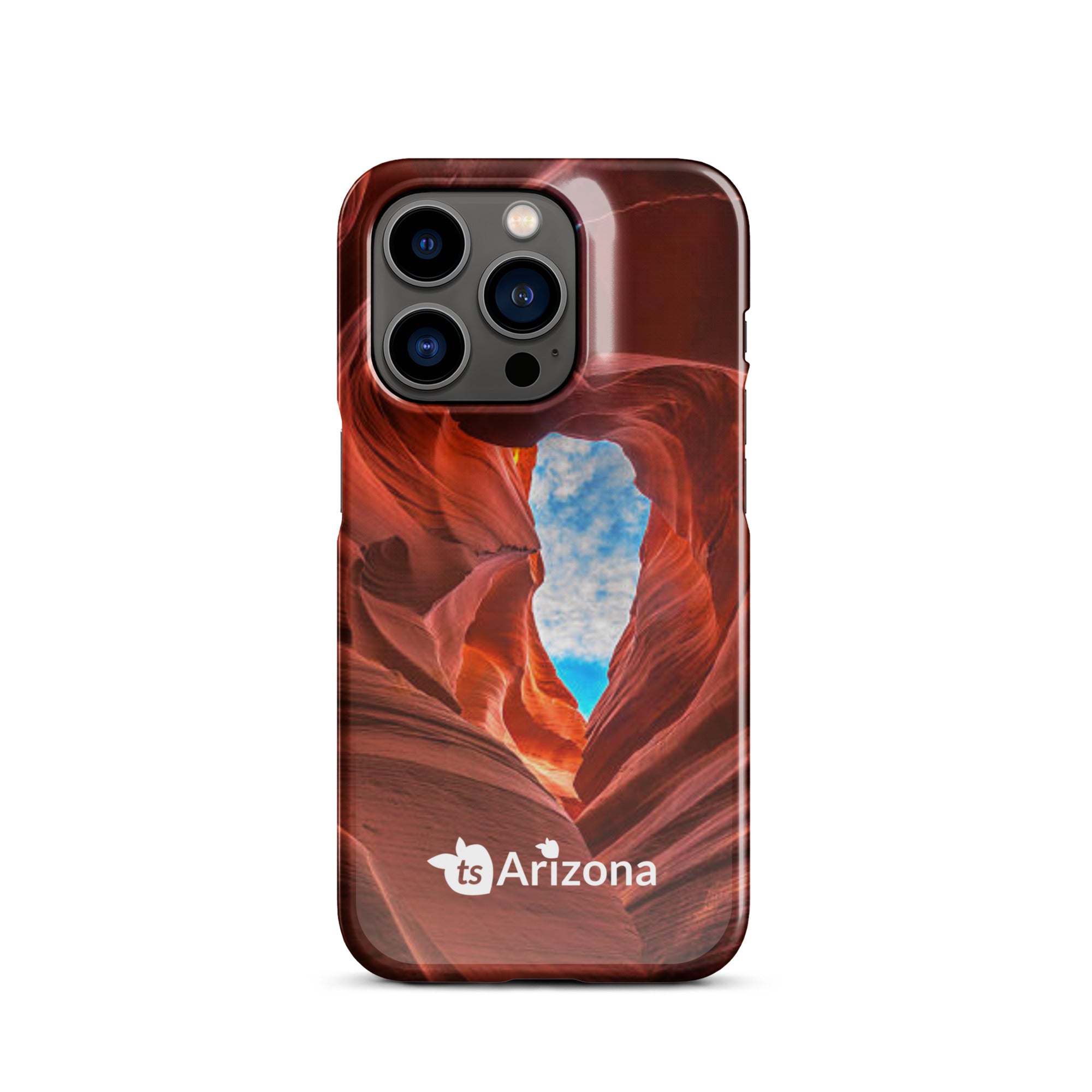 tsgabrielle® • Arizona - Lower Antelope Canyon • Snap Case Compatible with iPhone® • Latest Models • iPhone 14 Pro Back cover Both sides
