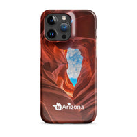 tsgabrielle® • Arizona - Lower Antelope Canyon • Snap Case Compatible with iPhone® • Latest Models • iPhone 15 Pro Max Back cover Both sides