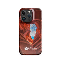 tsgabrielle® • Arizona - Lower Antelope Canyon • Snap Case Compatible with iPhone® • Latest Models • iPhone 16 Pro Back cover Both sides