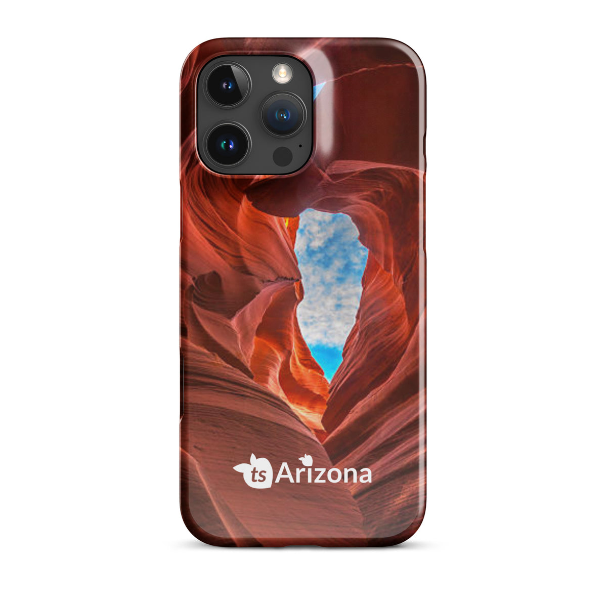 tsgabrielle® • Arizona - Lower Antelope Canyon • Snap Case Compatible with iPhone® • Latest Models • iPhone 16 Pro Max Back cover Both sides