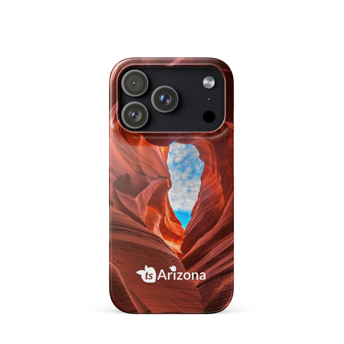 tsgabrielle® • Arizona - Lower Antelope Canyon • Snap Case Compatible with iPhone® • Latest Models • iPhone 17 Pro Back cover Both sides