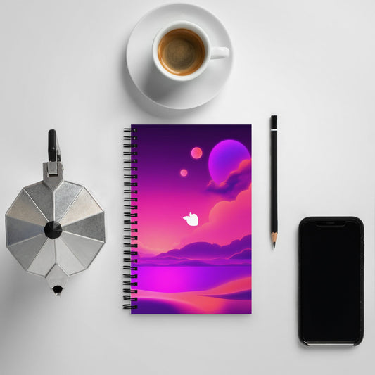 tsgabrielle™ • tsgabrielle™ • Spiral Notebook - Edition Spatial • • Spiral Notebook - Edition Spatial • TSG3 - PP03 - 2400050 •