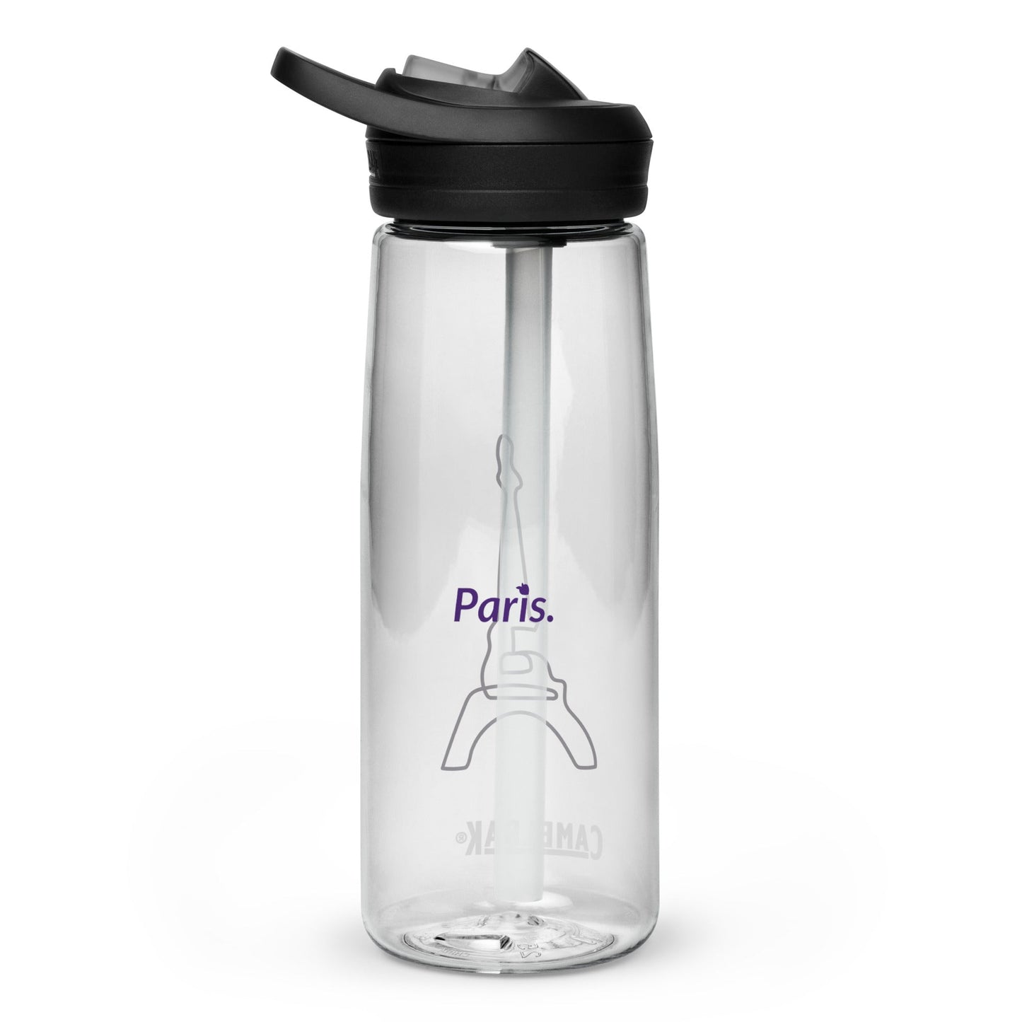 tsgabrielle™ • tsgabrielle™ • Sports Water Bottle Clear (Paris) • Bottles • Sports Water Bottle Clear (Paris) • TSG3 - PA03 - 2400020 •